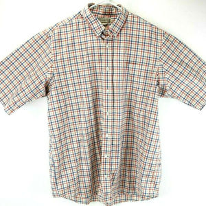 Dultuh Trading Co Mens Plaid Button Down Shirt XLT